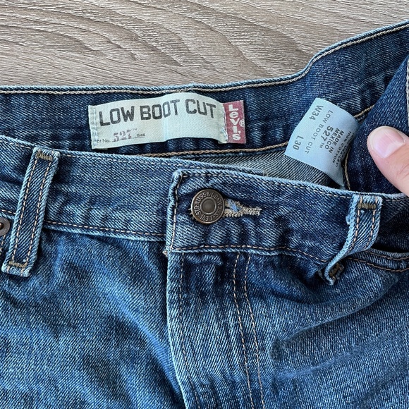 Vintage Levi's 527 medium rise denim cutoff shorts - Picture 6 of 12